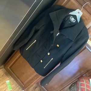 GBG trench coat gold zipper